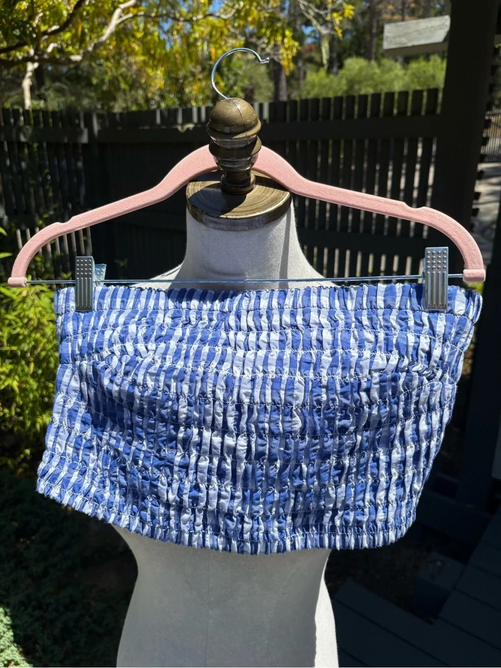 Universal Thread 🆕 Gingham Smocked Waist Maxi Skirt & Matching Top